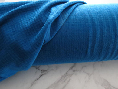 1.5m Astoria Teal Blue 75% merino 25% polyester 230g- precut as last 1.5m